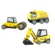 Σετ 3 Οχήματα Κατασκευών Construction Orange Tree Toys (FSC®)