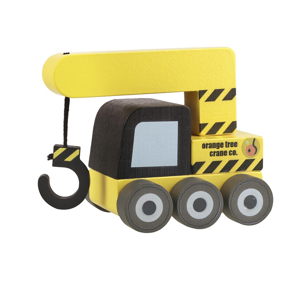 Σετ 2 Οχήματα Μαστορέματος Construction Orange Tree Toys (FSC®)
