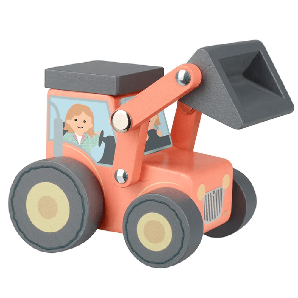 Ξύλινο Τρακτέρ με Φορτωτή Farmyard (FSC®)