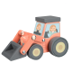 Ξύλινο Τρακτέρ με Φορτωτή Farmyard (FSC®)