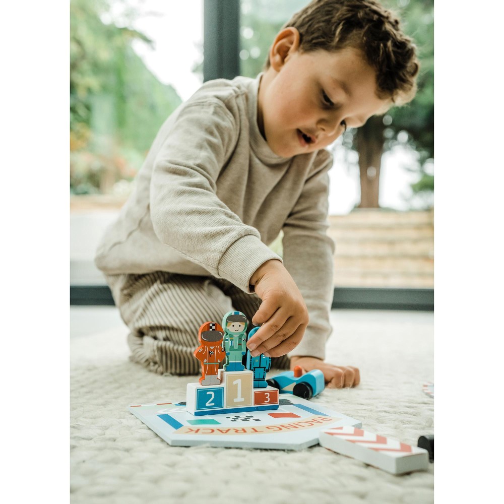 Ξύλινος Αυτοκινητόδρομος Play Set Orange Tree Toys (FSC®)