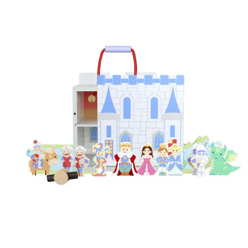 Ξύλινο Κάστρο Play Set Orange Tree Toys (FSC®)