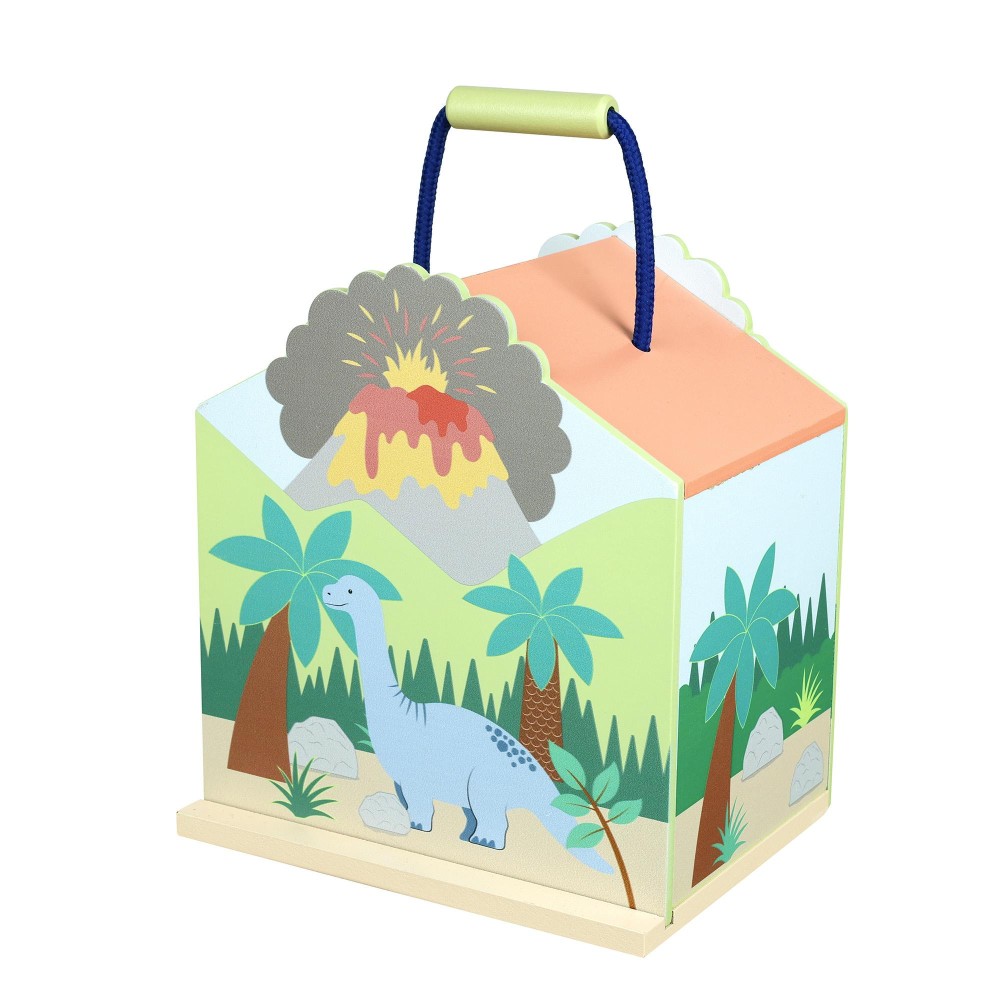 Ξύλινοι Δεινόσαυροι Play Set Orange Tree Toys (FSC®)