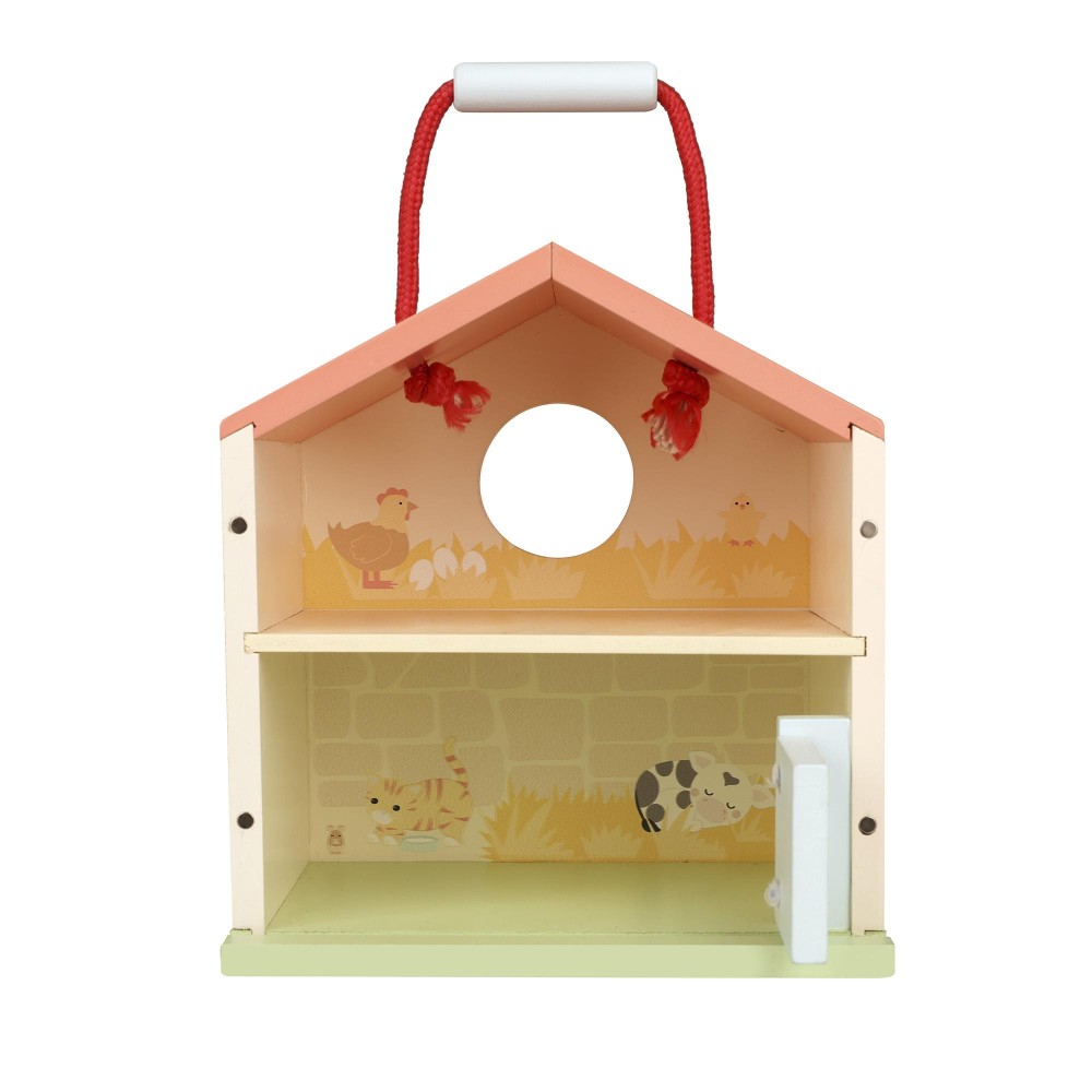 Ξύλινος Αχυρώνας Farmyard Play Set Orange Tree Toys (FSC®)