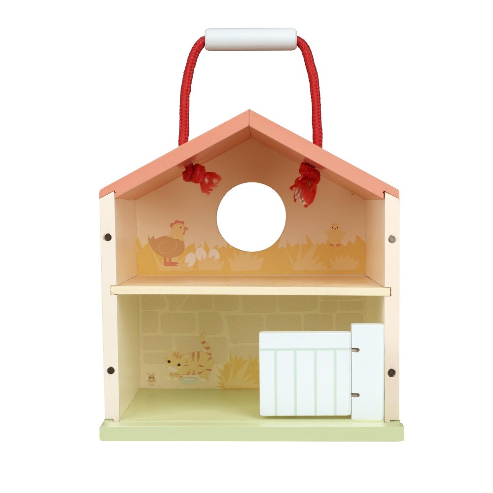 Ξύλινος Αχυρώνας Farmyard Play Set Orange Tree Toys (FSC®)