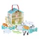 Ξύλινος Ζωολογικός Κήπος Play Set Orange Tree Toys (FSC®)