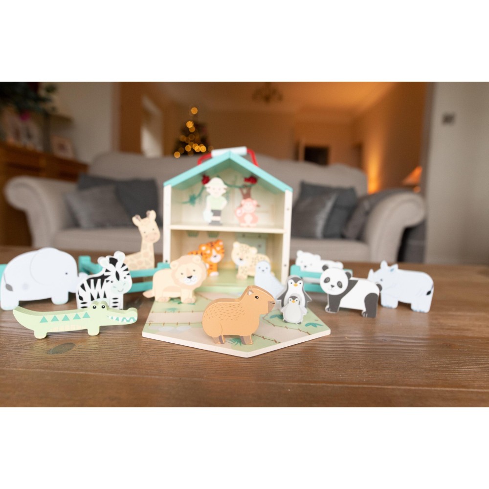 Ξύλινος Ζωολογικός Κήπος Play Set Orange Tree Toys (FSC®)