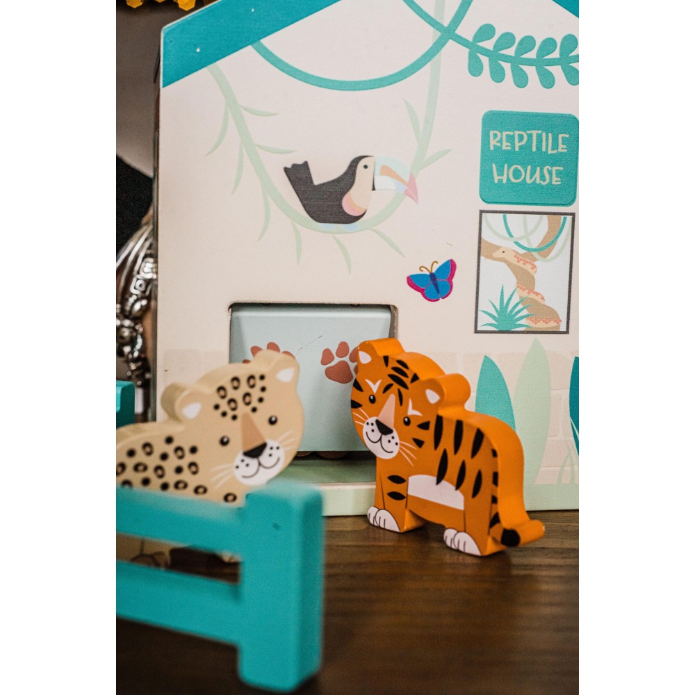 Ξύλινος Ζωολογικός Κήπος Play Set Orange Tree Toys (FSC®)