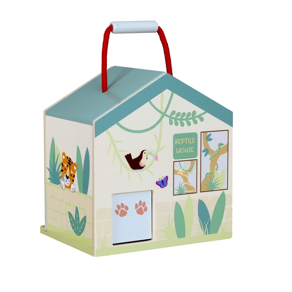 Ξύλινος Ζωολογικός Κήπος Play Set Orange Tree Toys (FSC®)