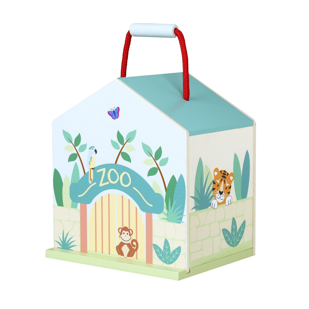 Ξύλινος Ζωολογικός Κήπος Play Set Orange Tree Toys (FSC®)