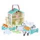 Ξύλινος Ζωολογικός Κήπος Play Set Orange Tree Toys (FSC®)