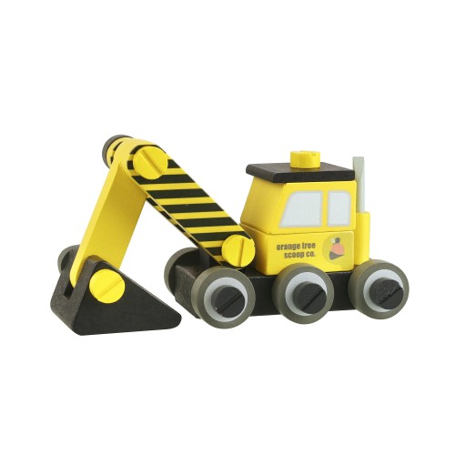 Συναρμολογούμενος Εκσκαφέας Construction Orange Tree Toys (FSC®)