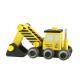 Συναρμολογούμενος Εκσκαφέας Construction Orange Tree Toys (FSC®)