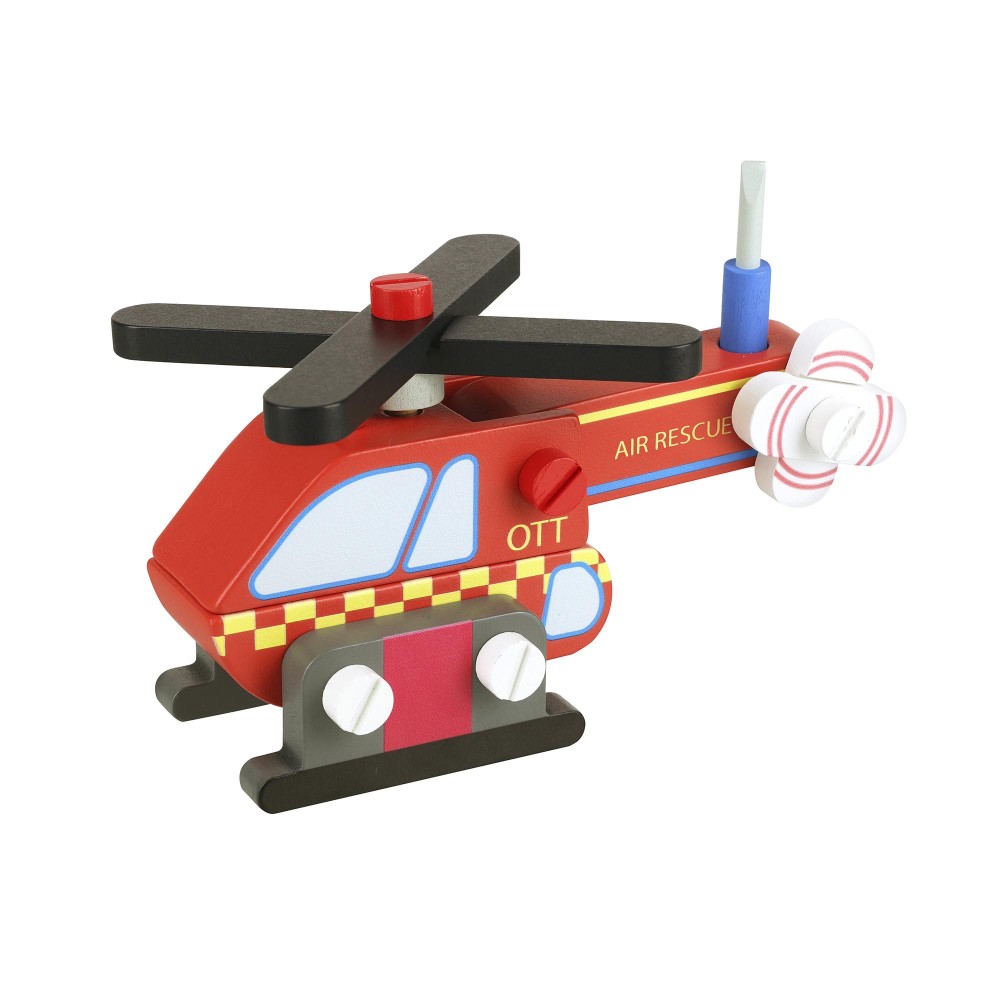 Συναρμολογούμενο Ελικόπτερο Emergency Services Orange Tree Toys (FSC®)