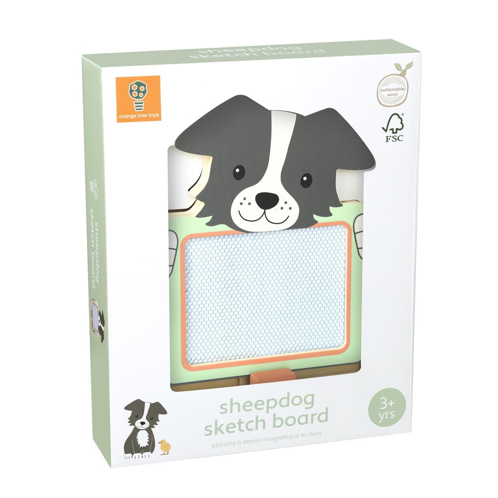 Μαγνητικός Πίνακας Σχεδίου Sheepdog Farmyard Orange Tree Toys (FSC®)