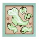 Σετ 2 Παζλ T-Rex Dinosaurs Orange Tree Toys (FSC®)