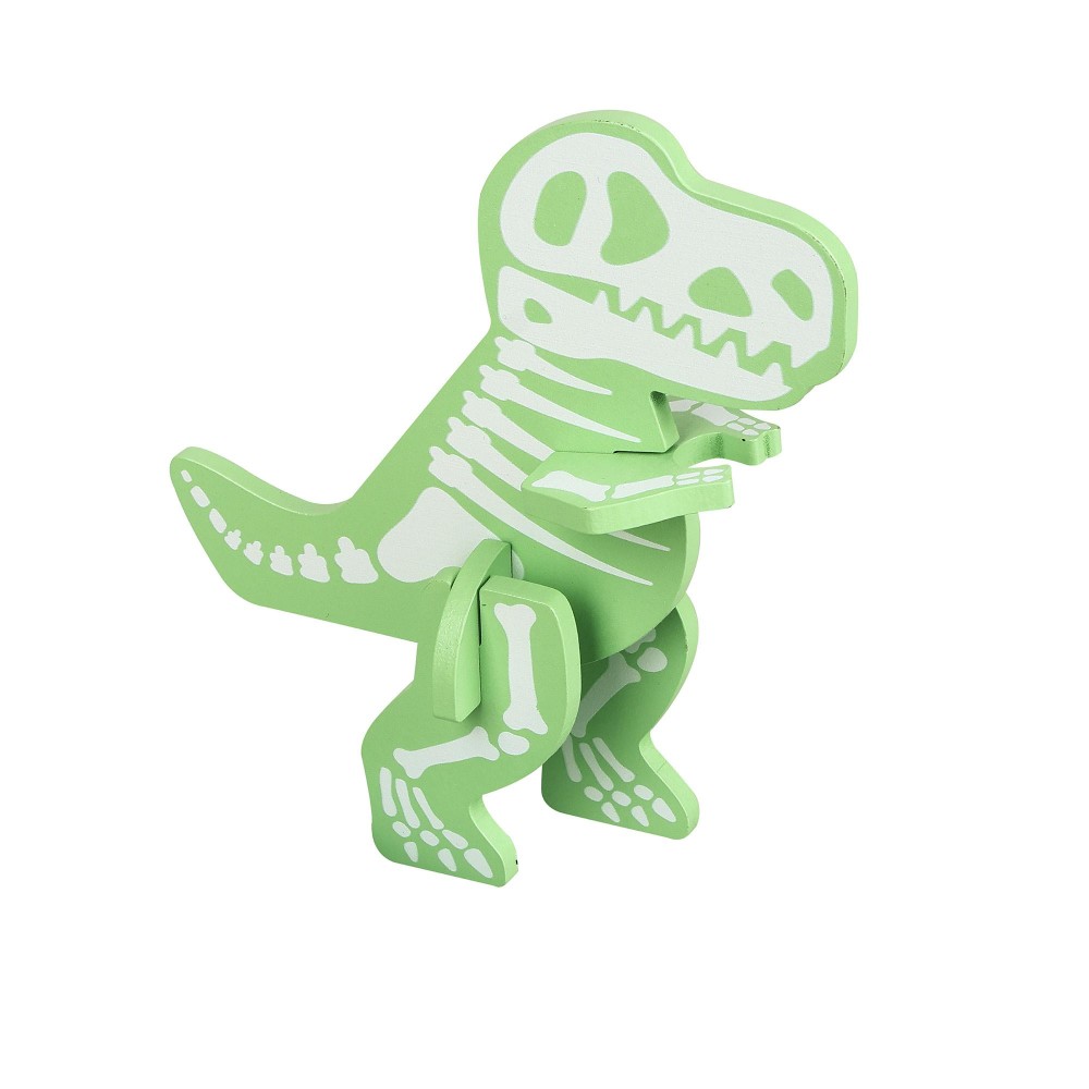 Σετ 2 Παζλ T-Rex Dinosaurs Orange Tree Toys (FSC®)