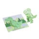 Σετ 2 Παζλ T-Rex Dinosaurs Orange Tree Toys (FSC®)