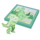 Σετ 2 Παζλ T-Rex Dinosaurs Orange Tree Toys (FSC®)