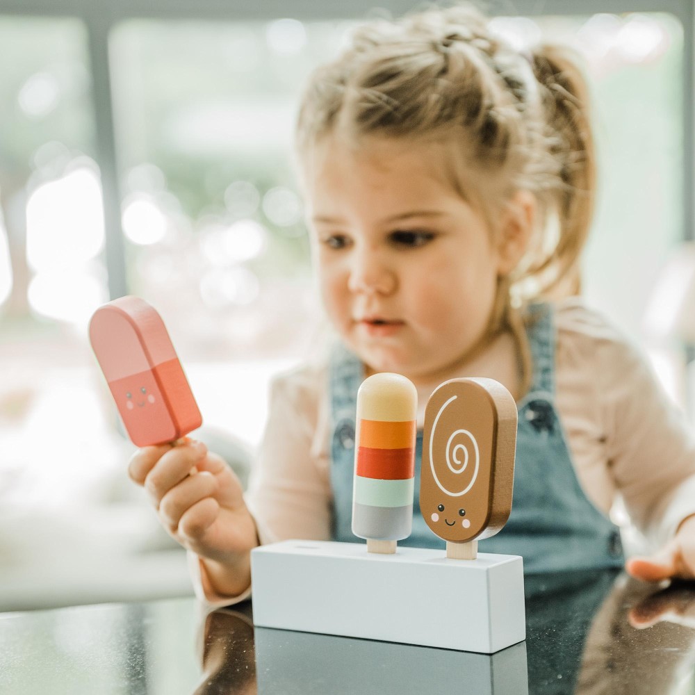 Ξύλινα Παγωτά Ξυλάκια Happy Treats Orange Tree Toys (FSC®)