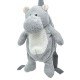 Λούτρινο Σακίδιο Πλάτης Hippo 42cm - CUTE
