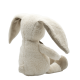 Λούτρινο Εκρού Κουνελάκι Organic Cotton Blend 18cm - CUTE