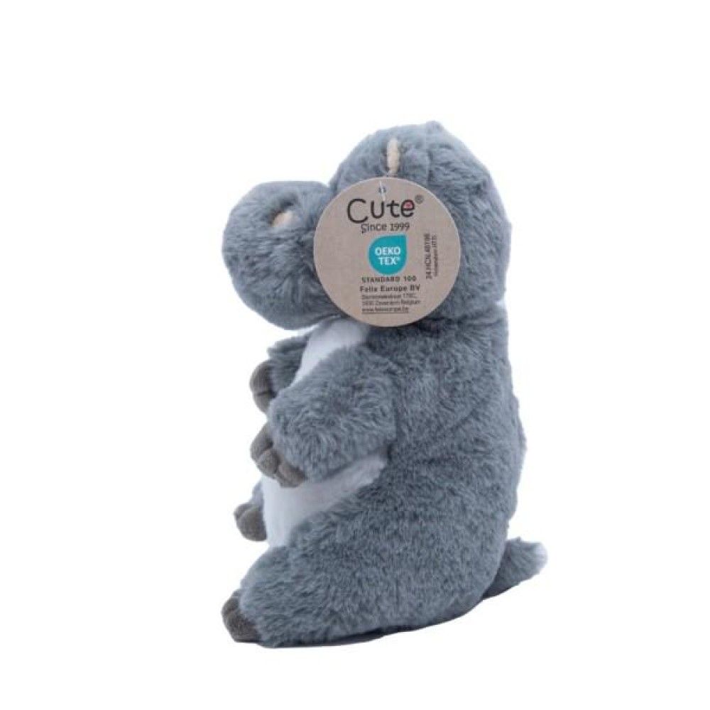 Λούτρινος Ιπποπόταμος 21cm OEKOTEX - CUTE