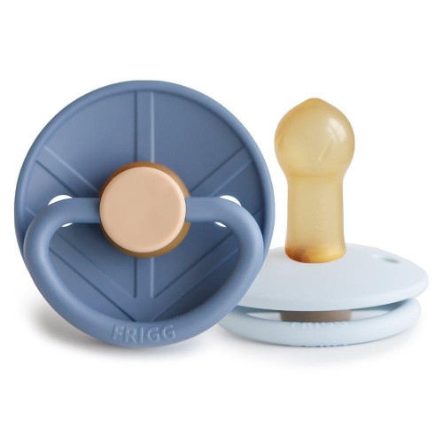 Σετ 2 Πιπίλες Latex FRIGG Little Viking - Harald/Knud 6-18 Μηνών