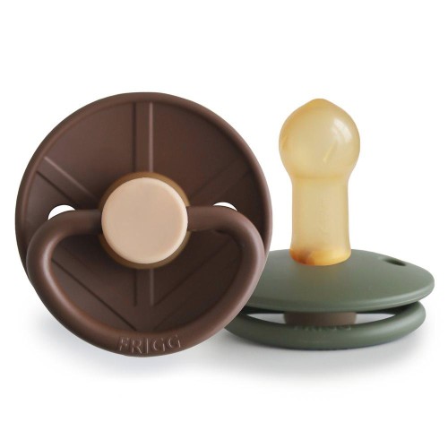 Σετ 2 Πιπίλες Latex FRIGG Little Viking - Bjorn/Ragnar 6-18 Μηνών