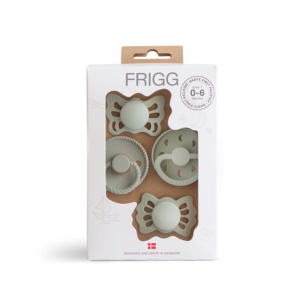 Σετ 4 Πιπίλες FRIGG - Moonlight Sailing Sage 0-6 Μηνών