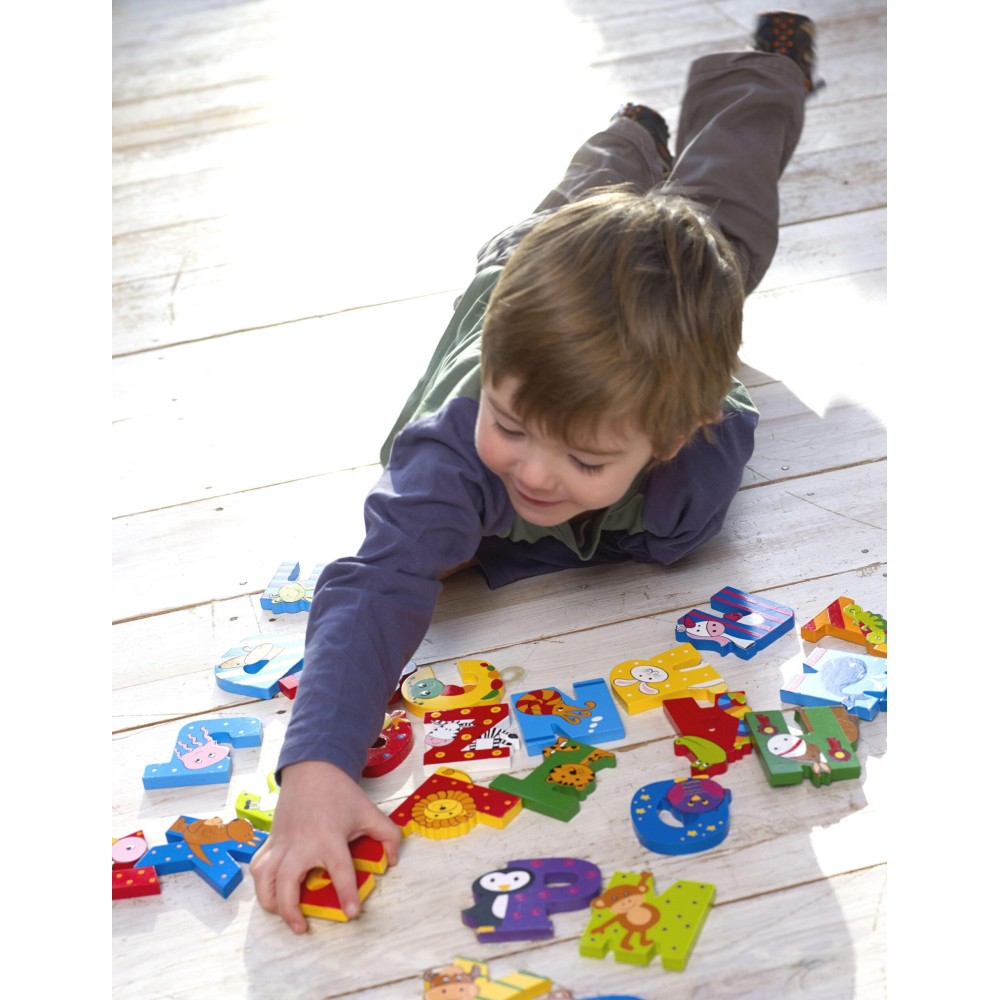 Ξύλινο Γράμμα Z Alphabet Letters Orange Tree Toys