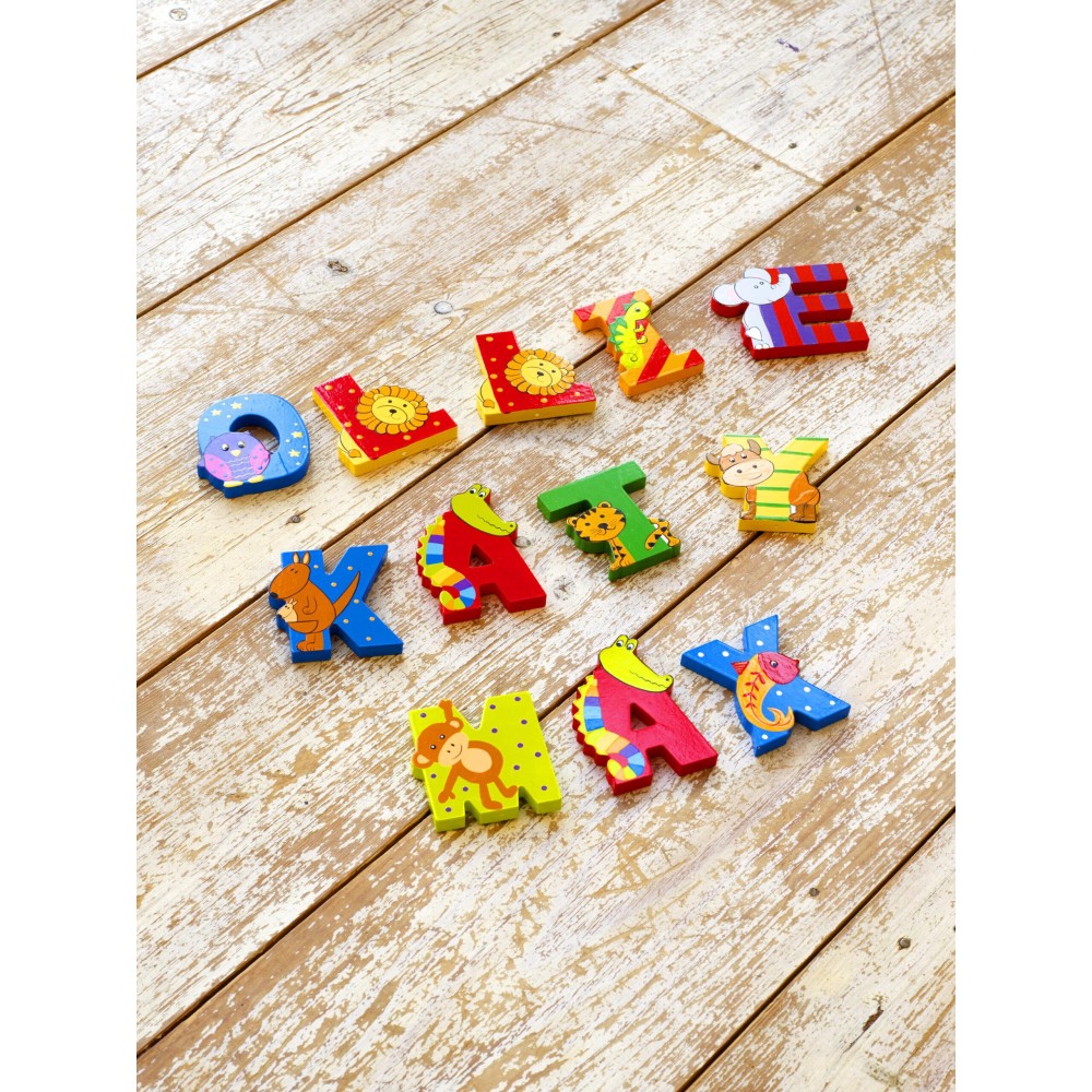Ξύλινο Γράμμα Z Alphabet Letters Orange Tree Toys