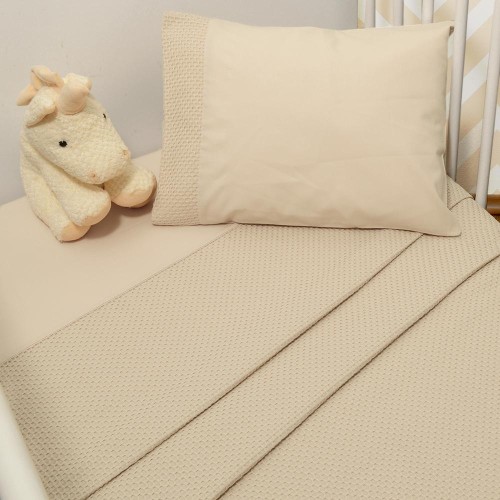 Κουβέρτα Καλοκαιρινή Πικέ 100x140 100% Βαμβάκι Des. 454 Oliver Baby