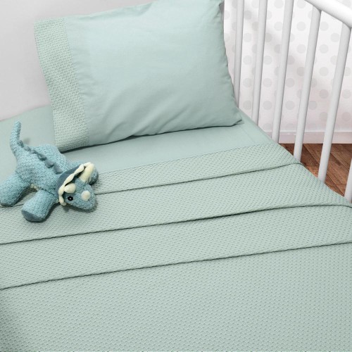 Κουβέρτα Καλοκαιρινή Πικέ 75x100 100% Βαμβάκι Des. 453 Oliver Baby