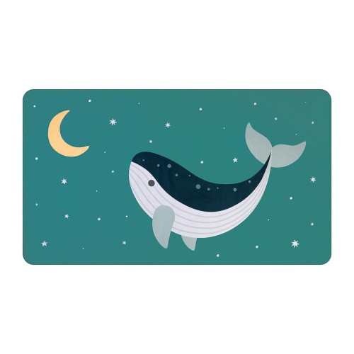 Πετσέτα Θαλάσσης 160x90cm Teal Whale - Monnëka