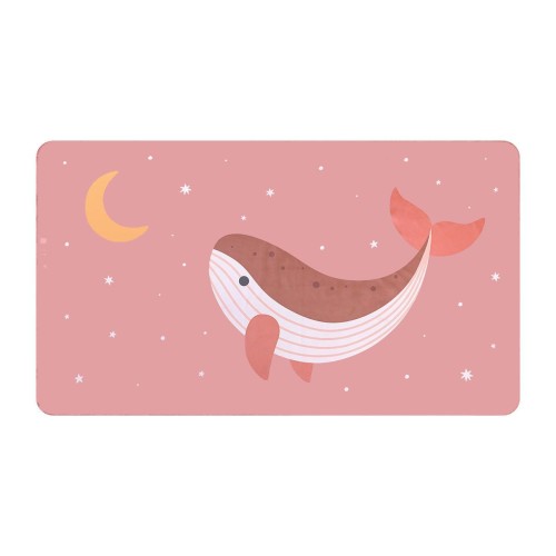 Πετσέτα Θαλάσσης 160x90cm Pink Whale - Monnëka