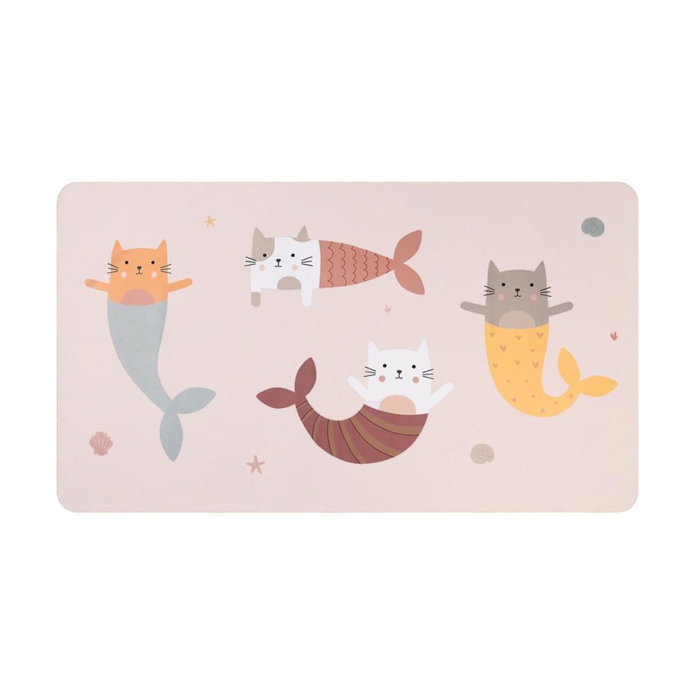 Πετσέτα Θαλάσσης 160x90cm Mermaid Cats - Monnëka