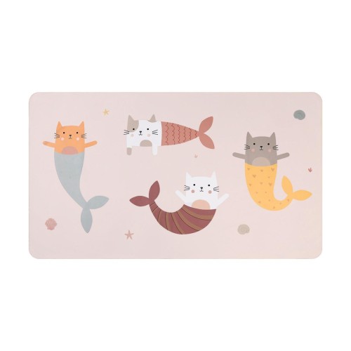 Πετσέτα Θαλάσσης 160x90cm Mermaid Cats - Monnëka