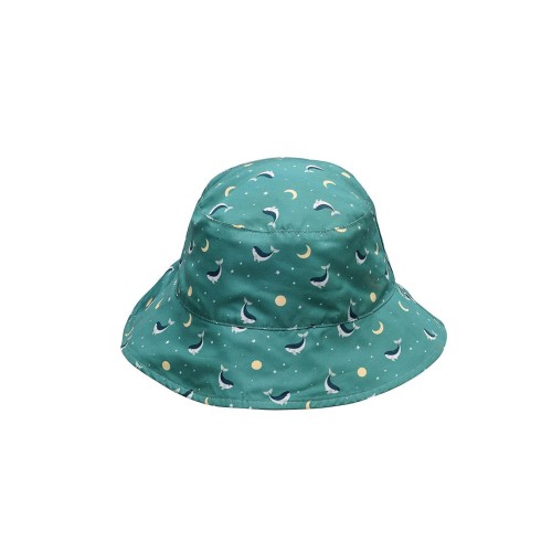 Καπέλο Διπλής Όψης Teal Whale 18-36 Μηνών - Monnëka