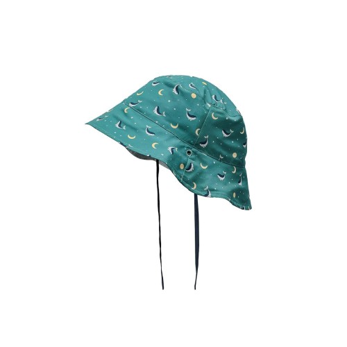 Καπέλο Διπλής Όψης Teal Whale 18-36 Μηνών - Monnëka
