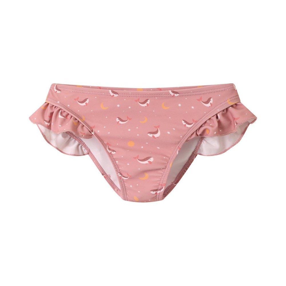 Σλιπ Μαγιό με Προστασία από τον Ήλιο Pink Whale 2-3 Ετών - Monnëka