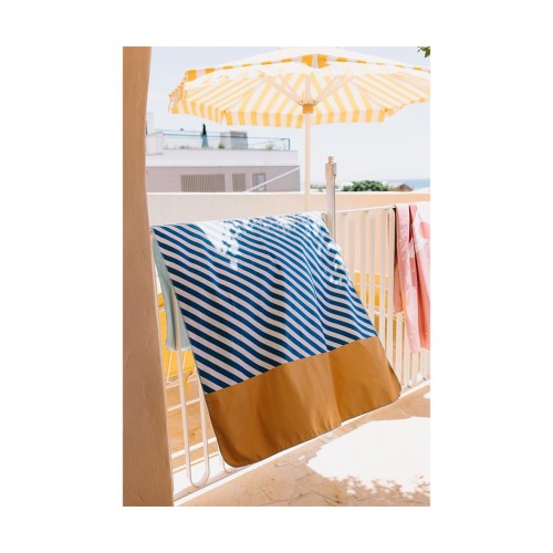 Πετσέτα Θαλάσσης 160x90cm Stripes Blues & Beyond - Monnëka