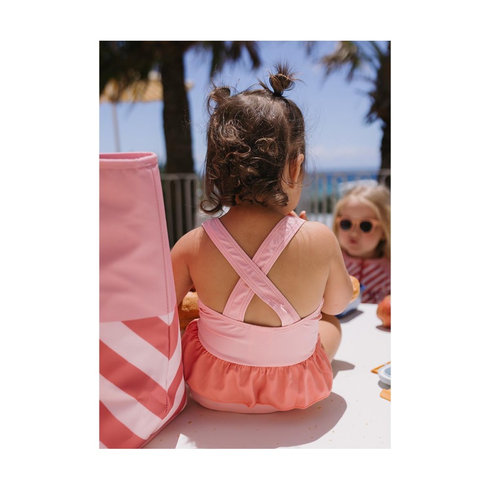 Μαγιό Ολόσωμο με Προστασία από τον Ήλιο Bloom&Blush 2-3 Ετών - Monnëka