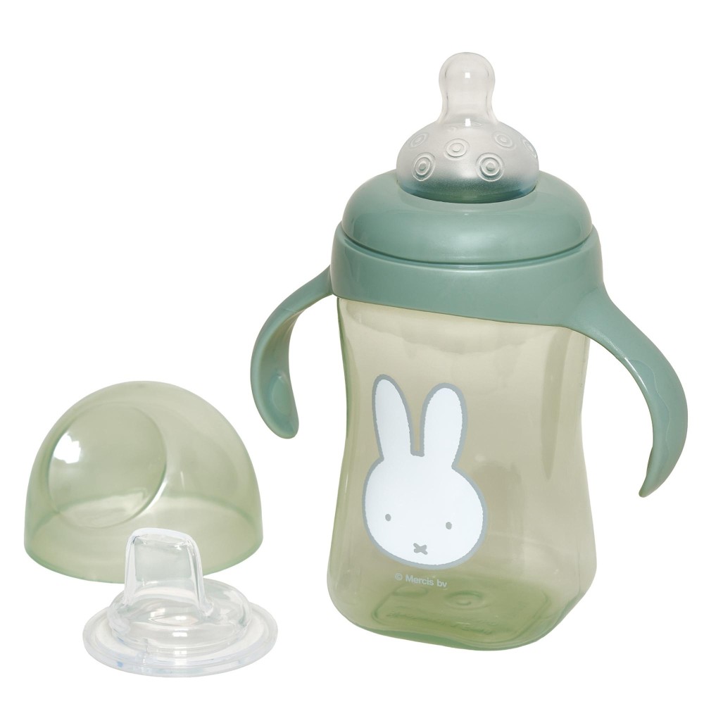 Μπιμπερό με Χερούλια 2-1 300ml Miffy Green KOKO