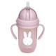 Παγούρι με Χερούλια και Καλαμάκι 260ml Miffy Pink KOKO