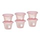 Σετ 6 Φαγητοδοχείων 120ml Miffy Pink KOKO