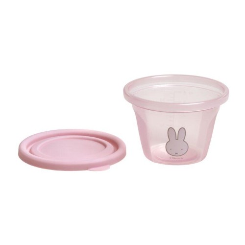 Σετ 6 Φαγητοδοχείων 120ml Miffy Pink KOKO