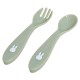 Σετ Κουταλάκι και Πηρούνι 16 cm Miffy Green KOKO