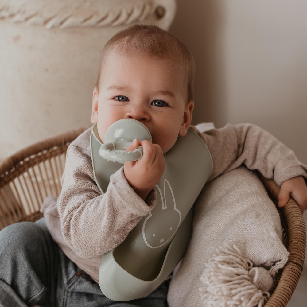 Τροφοδότες Φαγητού με Καπάκι Miffy Green KOKO