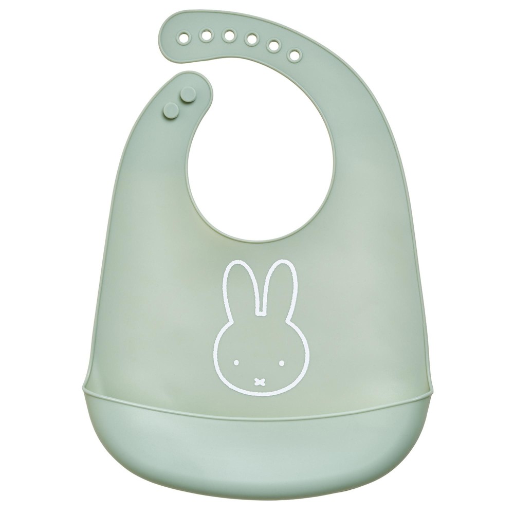 Σαλιάρα Σιλικόνης Miffy Green KOKO